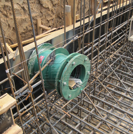 不銹鋼DN400耐磨橡膠接頭