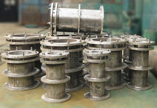 國標橡膠接頭用于供水系統(tǒng)實圖